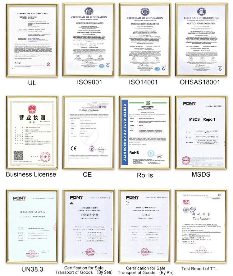 JXBTS Certifications
