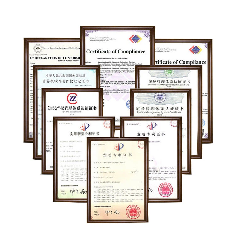 JXBTS Certifications JXBTS Certifications