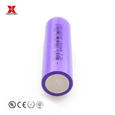 লিথিয়াম ব্যাটারি LiFePo4 সেল 18650 1800mah